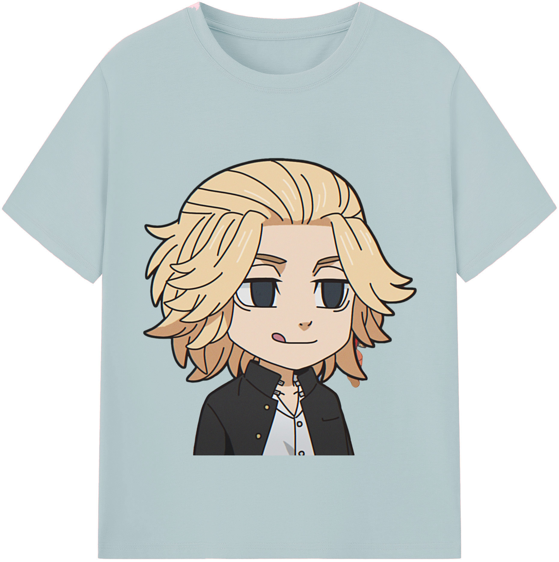 （画像用） 東京リベンジャーズ Tokyo Revengers 綿100％半袖Tシャツ（フロントプリント）